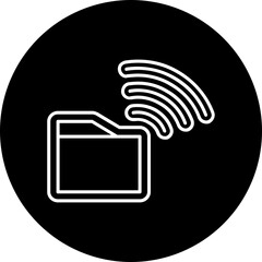 File Broadcast Icon