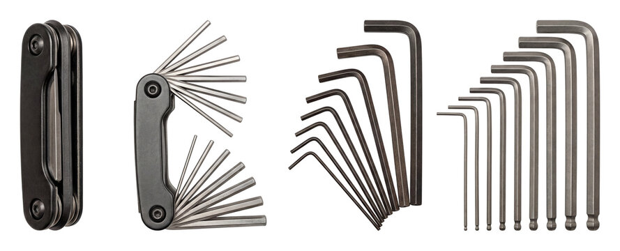 Hex key set.