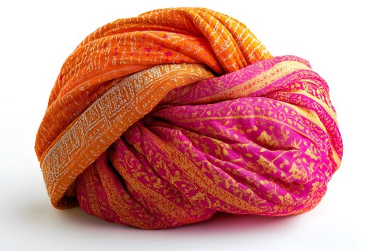 Traditional Indian Pagri Turban Style