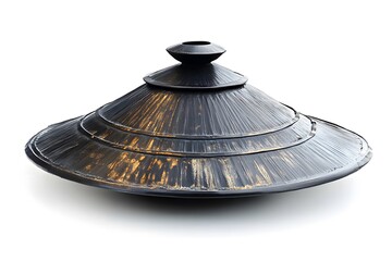 Japanese Samurai Jingasa Metal War Hat