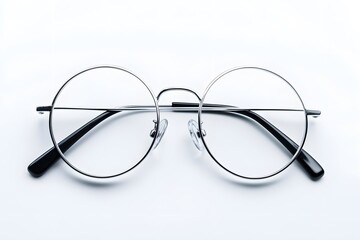 Stylish Silver Round Frame Eyewear