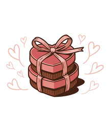 heart shaped gift box