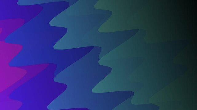 Abstract footage video of colorful zigzag pattern, Gradient background, Digital art, Modern design, Close-up, Concept art - seamless looping animation