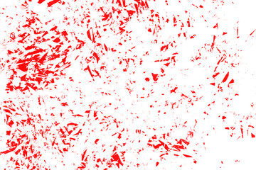 Solid Bright Red Background color vibrant isolated on a transparent background