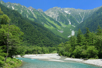 夏の上高地