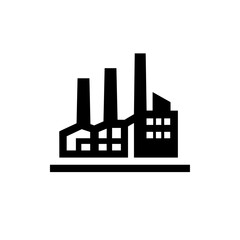 Obraz premium vector illustration of industrial plant icons 