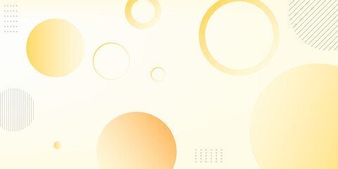 Geometric banner background orange and yellow gradations pattern shape.modern vector eps 10