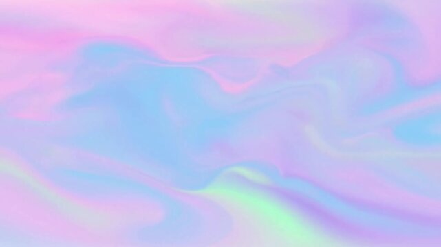 Ethereal Pastel Flow Focus on the gentle, undulating movement of high-key pastel hues blending seamlessly.