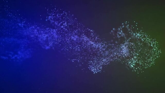 Dynamic Light Play Emphasize the interaction of light with the drifting motes.