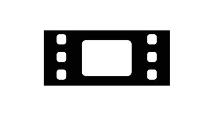 Fototapeta premium Film Strip Icon Graphic.