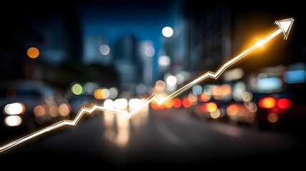 concept featuring automated charts producing steady consistent growth