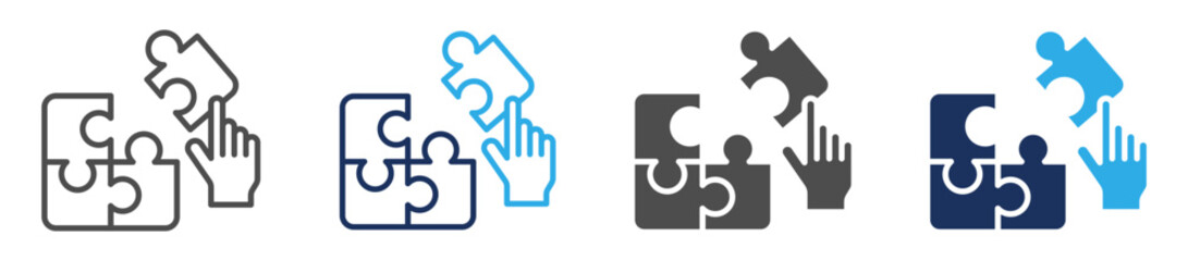 solution icon sheet with multi concept © jumiatiniqi