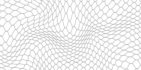 Mesh texture for fishing nets. Seamless black pattern for sportswear or soccer goal, volleyball net, basketball hoop, hockey, athletics. © Hasanah