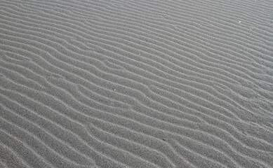 Close up Shot of Sand Pattern Natural Lines Dunes