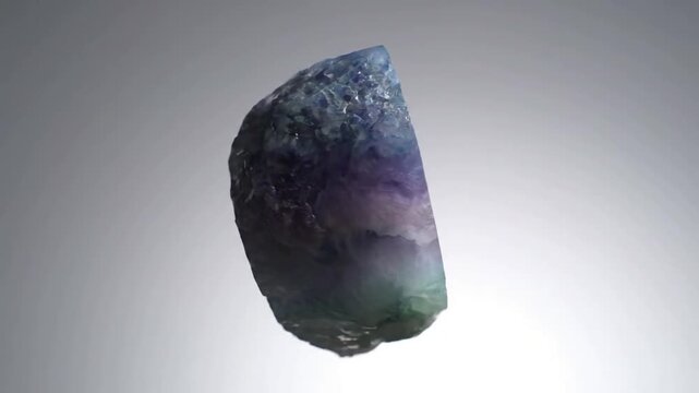 Ethereal Crystal Forms A close-up view of multiple tritone crystal formations, intricately detailed with micro-textures, softly interacting with ambient light to create a mesmerizing, gentle shimmer