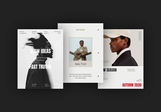 Social Media Layout Template for Instagram