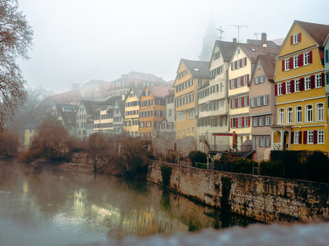Nekar river T&uuml;bingen