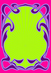 Obraz premium Art Nouveau Decoration