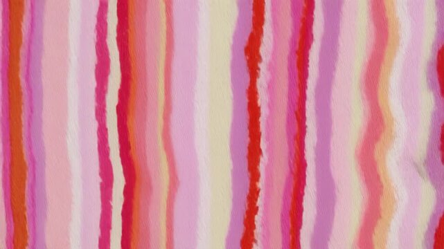 abstract vertical hand drawn stripes pattern in pink red and purple tones