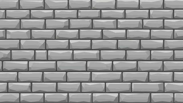 stone brick wall background, seamless pattern