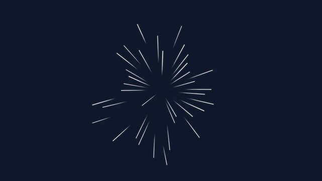 motion none Horizontal Glowing White Lines Explosions on Dark Background