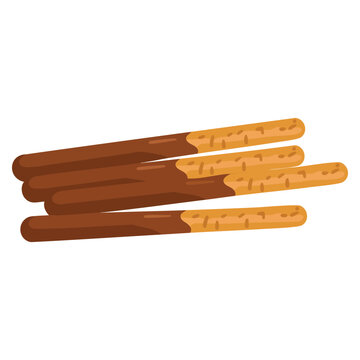 Sweet straw cookies Pepero Day themed illustration featuring dessert snack concept perfect for celebration designs gift packaging backgrounds social posts and festive food visuals