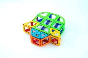 Colorful Magnetic Flower-Bell Building Blocks &ndash; STEM Learning Toy