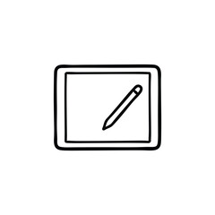 Digital Tablet Screen Device Icon