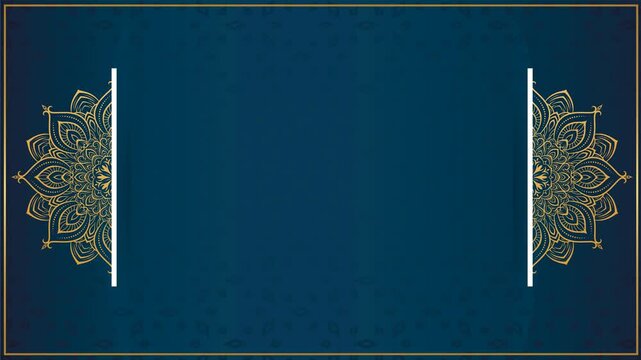 Luxury Gold Pattern Wedding Slideshow Intro