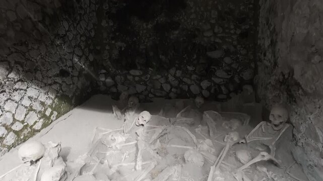 Ancient Skeletons in Ercolano