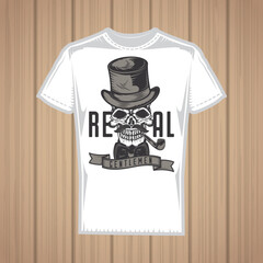 Vector illustration of a blank t shirt design template for casual clothing print and fashion apparel