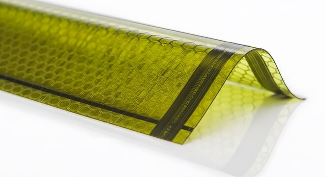 Flexible Gallium Nitride GaN Semiconductor Wafer Texture