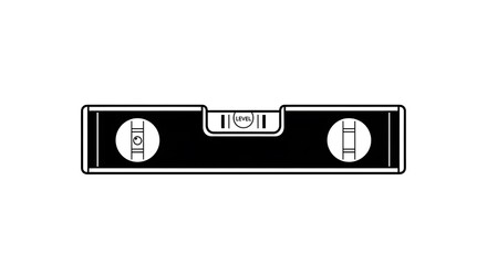 Fototapeta premium Level tool for construction and carpentry.