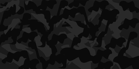 Camouflage background. Seamless pattern vector.