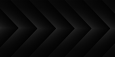 Obraz premium Abstract dark geometric background featuring a centered diamond shape surrounded by diagonal striped patterns.