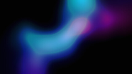 Fototapeta premium Abstract blue energy flow with glowing neon light trails and motion blur effects ideal for cosmic backgrounds, high-speed technology and futuristic branding