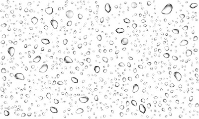 light reflections refractions water drops graphic clear surface floating droplets