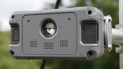 Robust outdoor recording camera providing reliable security and observation, designed for capturing timestamped visual data in various environmental conditions