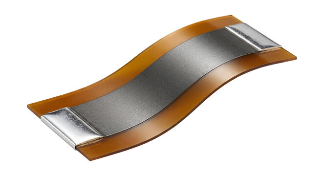 Flexible, thin-film varistor.