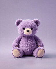 Obraz premium a teddy bear, a child's toy.artificial intelligence generator, AI, neural network image. background for the design