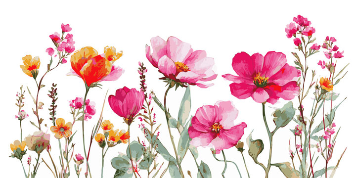 Collection of vibrant camellia flowers and buds in various shades of pink and red