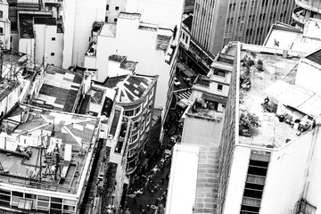 Fototapeta premium Cidade de São Paulo, arquitetura, avenidas e ruas. 