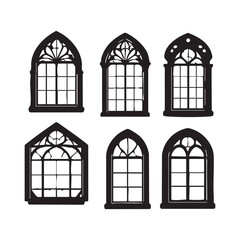 Windows icon set vector illustration