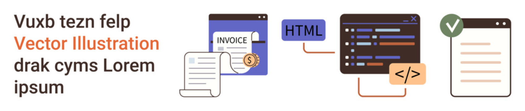 Business operations, coding, verification, data management, software development, payment systems. Invoice file, HTML code checklist. Business operations and coding