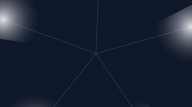 motion none Horizontal Dark Background with White Lines and Lights Animation