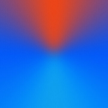 Abstract gradient background featuring vibrant shades of blue and orange