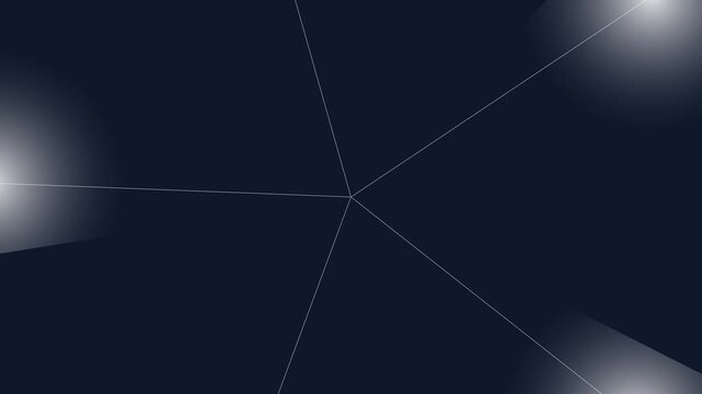 motion none Horizontal Dark Background with White Lines and Lights Animation