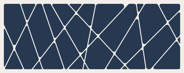 Straight background line with chaos random chaotic and pattern geometric abstract. Polygon mosaic texture with modern shapes irregular and design backdrop contemporary. Decorative grid composition