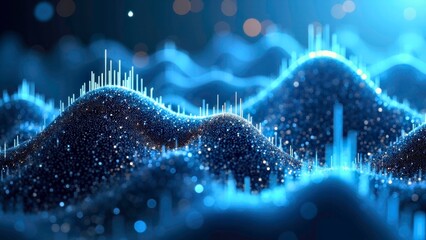 Technology Plant Data Close up