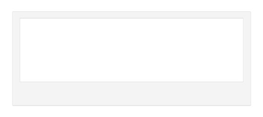 Obraz premium Panoramic Glass Photo Frame, Realistic Wide Photo Card Mockup on Transparent Background
